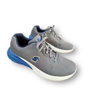 S Sport by Skechers Lace up Troy Sneakers 88421364 Grey Blue Men's size 11